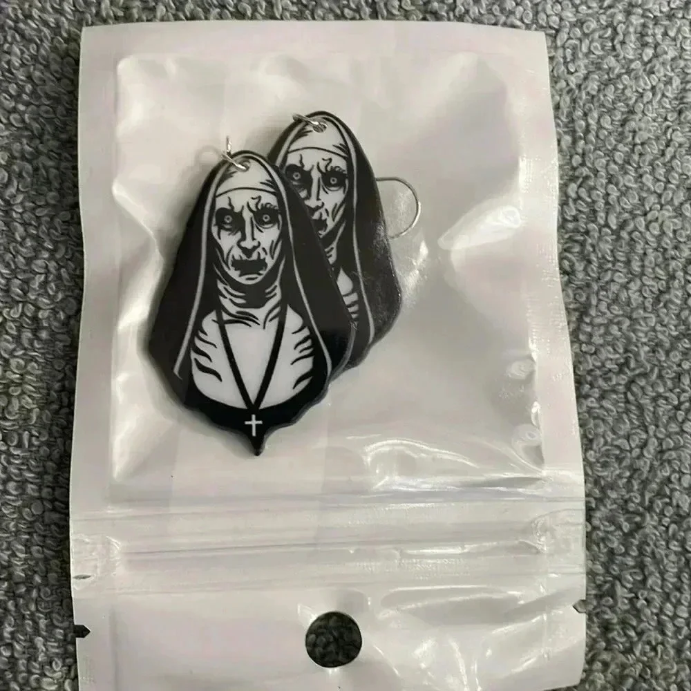 The nun earrings